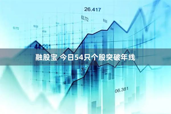 融股宝 今日54只个股突破年线